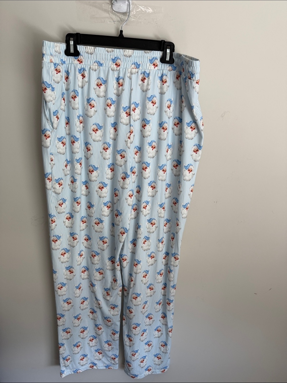 Vintage Santa Print PJ Bottoms lounging Doze XL - Picture 5 of 5